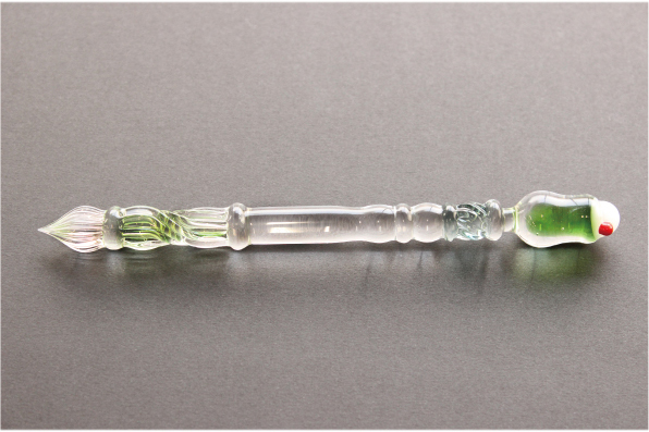 paraglass 恋するガラスペン クリームソーダ グリーン筆記具 - 筆記具