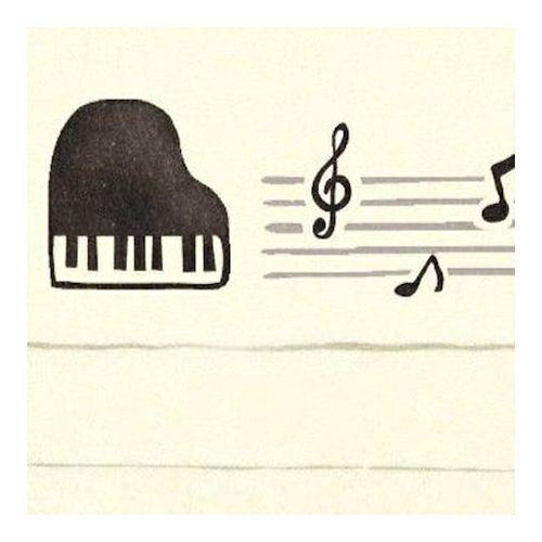 そえぶみ箋 ﾋﾟｱﾉ