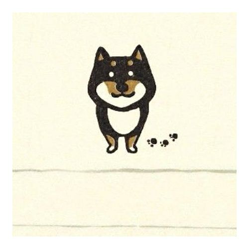 そえぶみ箋 黒しば