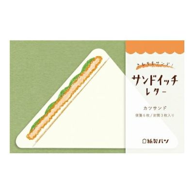 紙製ﾊﾟﾝ ｻﾝﾄﾞｲｯﾁﾚﾀｰ ｶﾂｻﾝﾄﾞ