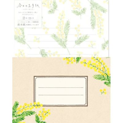 専用＾＾ミモザ手紙しょうコットンテーブルクロースナプキン5枚セット♡ 便箋 ﾐﾓｻﾞ | 古川紙工公式オンラインショップ