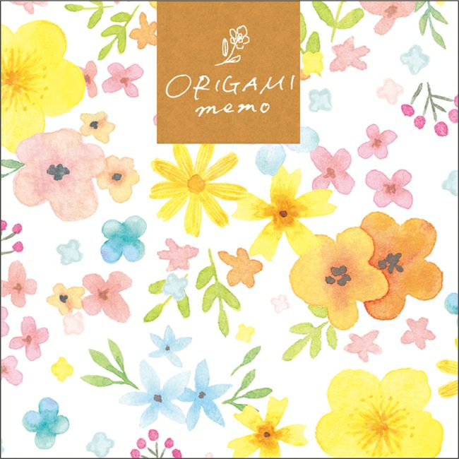 ｵﾝﾗｲﾝ限定 ORIGAMI memo はなはな