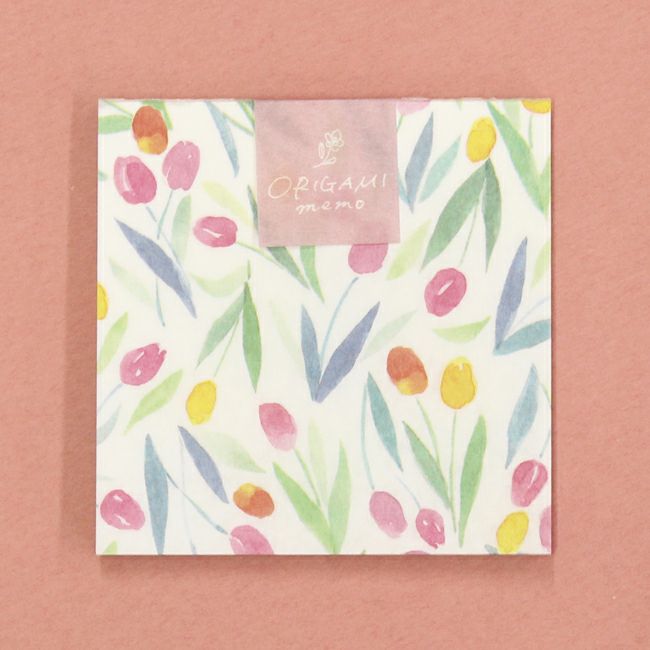 ｵﾝﾗｲﾝ限定 ORIGAMI memo ﾁｭｰﾘｯﾌﾟ