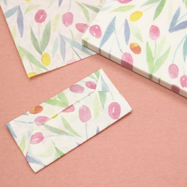 ｵﾝﾗｲﾝ限定 ORIGAMI memo ﾁｭｰﾘｯﾌﾟ