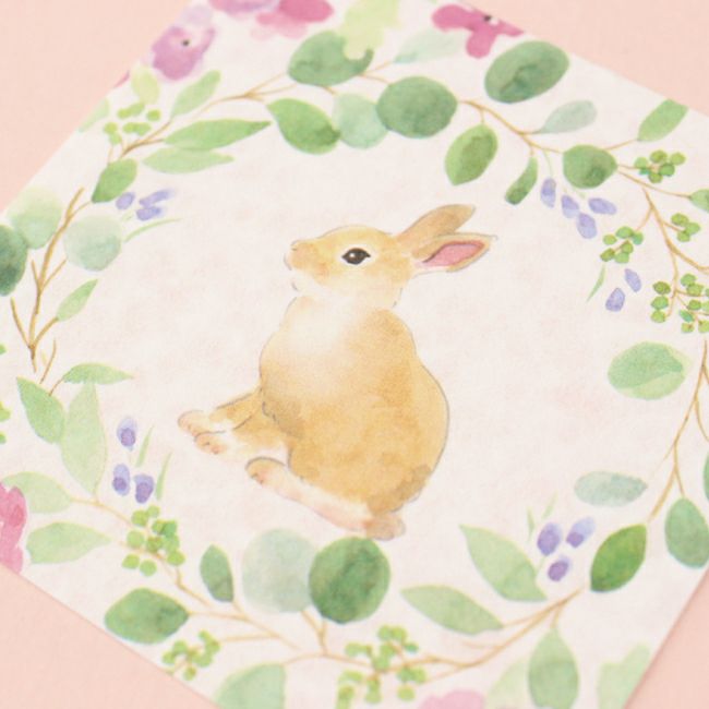 ｵﾝﾗｲﾝ限定 ORIGAMI memo うさぎ
