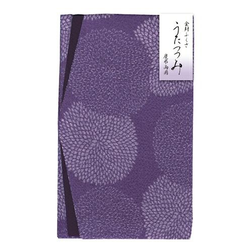 金封袱紗 うたつつみ 藤色