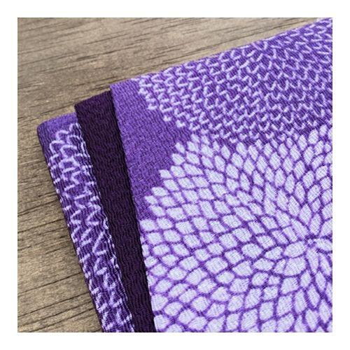 金封袱紗 うたつつみ 藤色