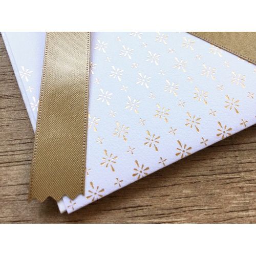 ﾘﾎﾞﾝ祝儀袋 花結び  Snow White