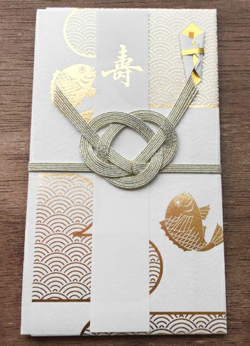 美濃箔 祝儀袋 鯛