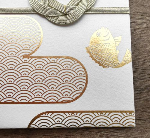 美濃箔 祝儀袋 鯛