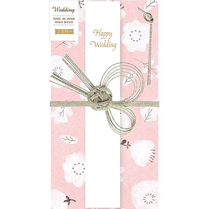 祝儀袋 花 ｽｲｰﾄﾋﾟﾝｸﾌﾗﾜｰ