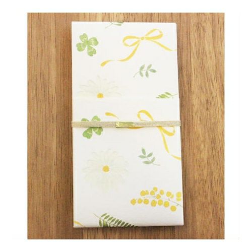 祝儀袋 花 ﾘﾎﾞﾝとﾌﾗﾜｰ