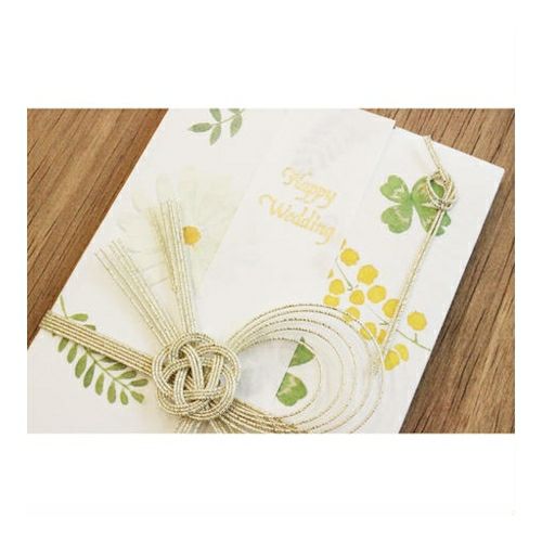 祝儀袋 花 ﾘﾎﾞﾝとﾌﾗﾜｰ