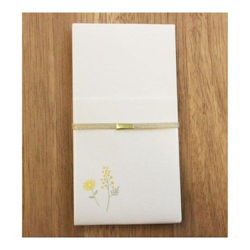 祝儀袋 花 ﾐﾓｻﾞ