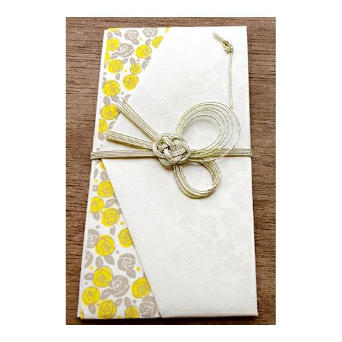 祝儀袋はなはな 薔薇黄