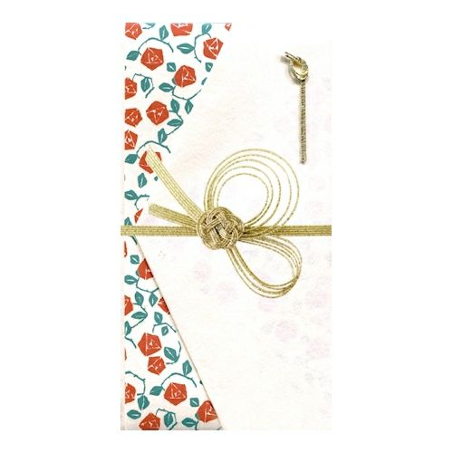 祝儀袋はなはな 薔薇赤