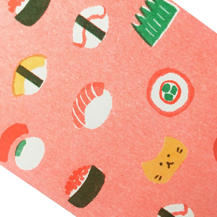 ﾚﾄﾛ印刷ﾎﾟｽﾄｶｰﾄﾞ お寿司