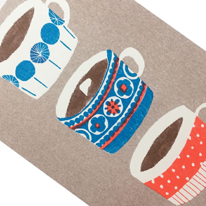 ﾚﾄﾛ印刷ﾎﾟｽﾄｶｰﾄﾞ ほっと一息