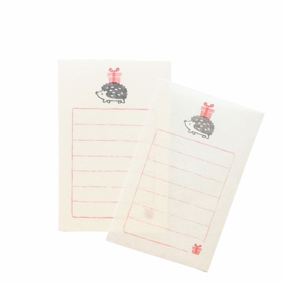 そえぶみ箋 ﾌﾟﾚｾﾞﾝﾄはりねずみ