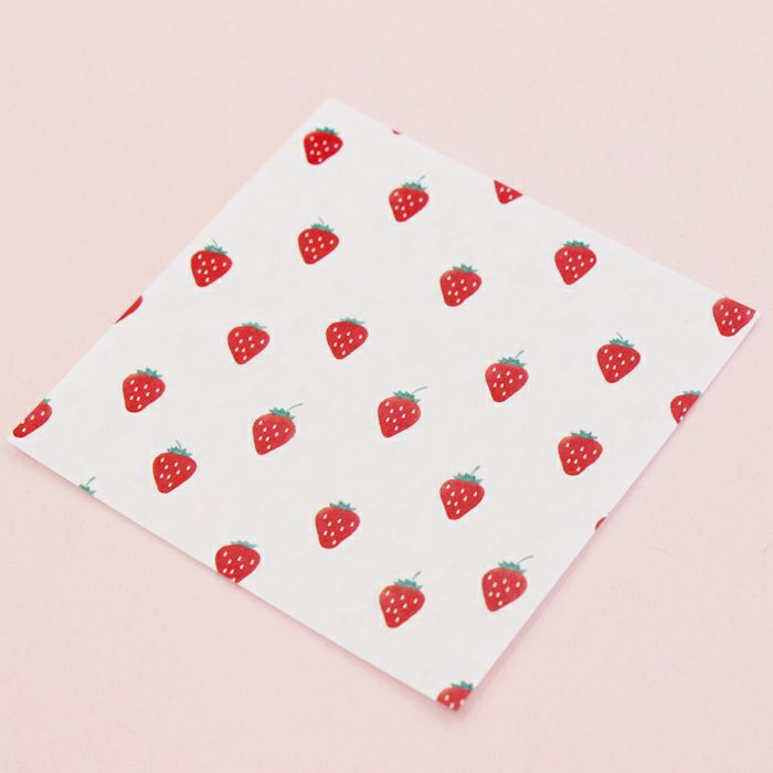 ｵﾝﾗｲﾝ限定 ORIGAMI memo いちごちゃん