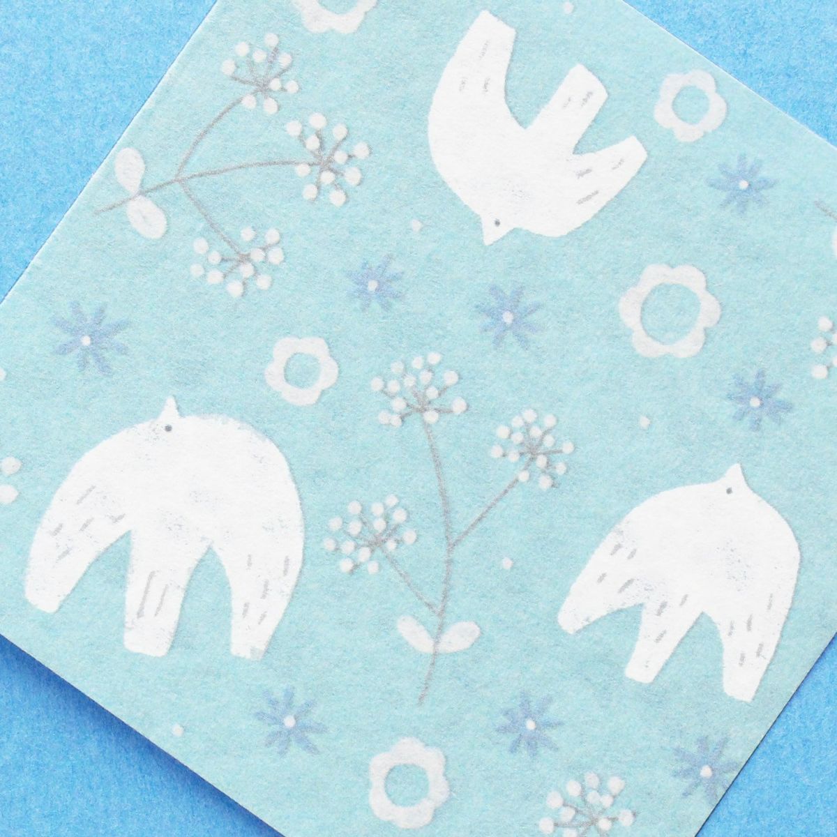 ｵﾝﾗｲﾝ限定 ORIGAMI memo 白い鳥