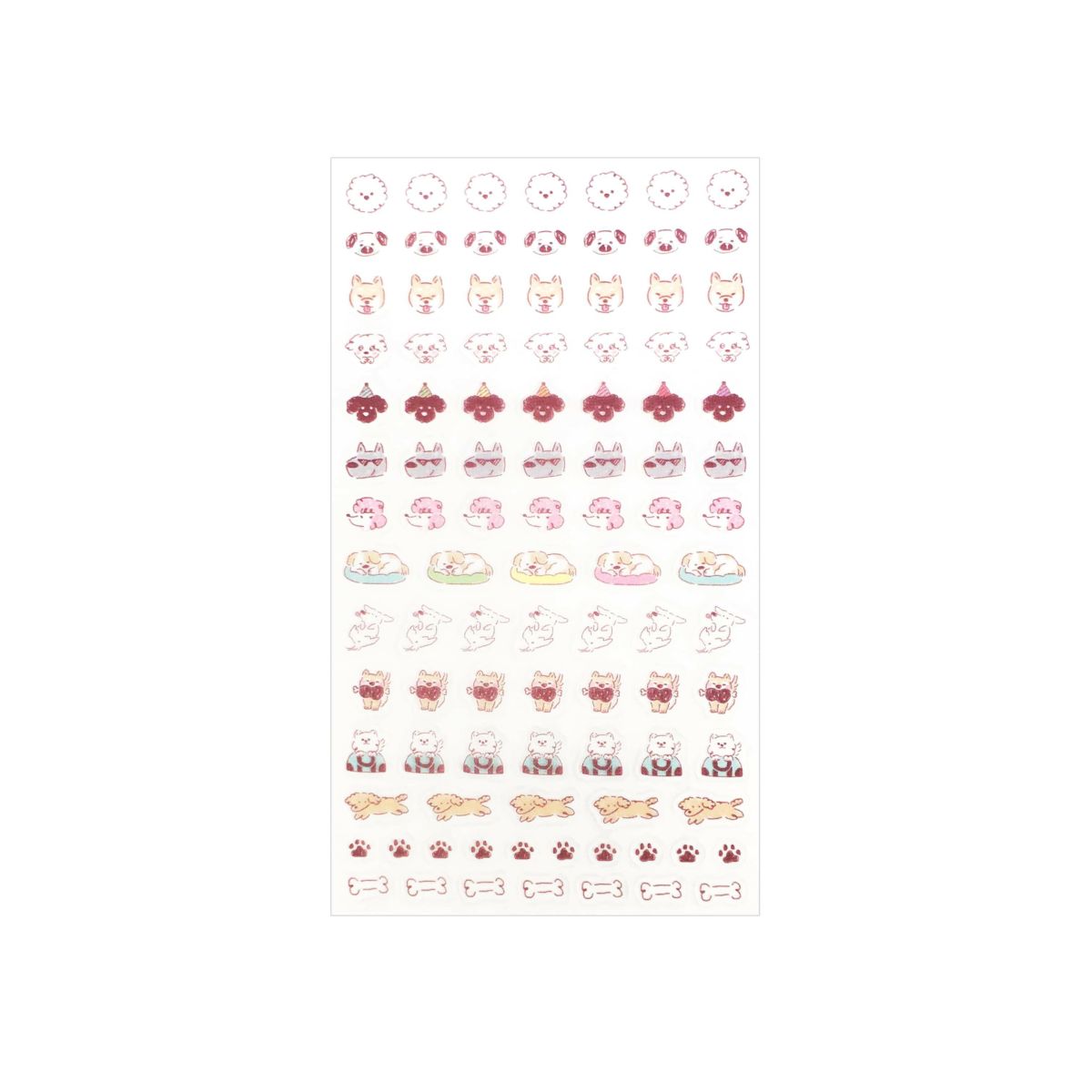 わたしびより ﾃﾞｲﾘｰｼｰﾙ ぽちっとわんこ