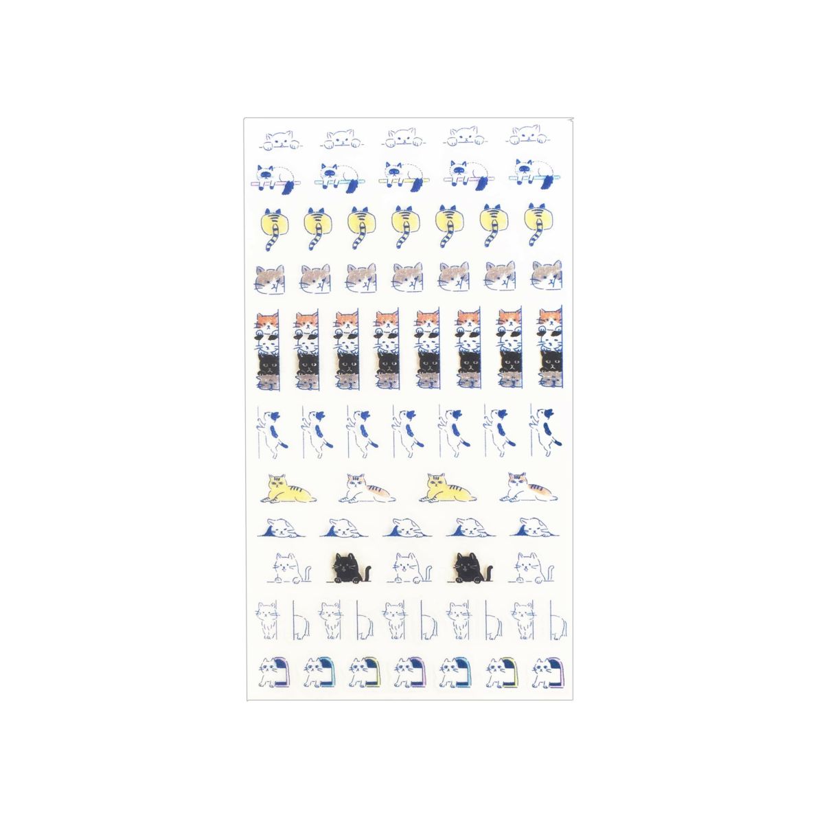 わたしびより ﾃﾞｲﾘｰｼｰﾙ ひょっこりにゃんこ