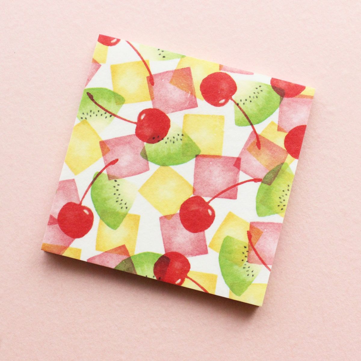 ｵﾝﾗｲﾝ限定 ORIGAMI memo ﾌﾙｰﾂﾎﾟﾝﾁ