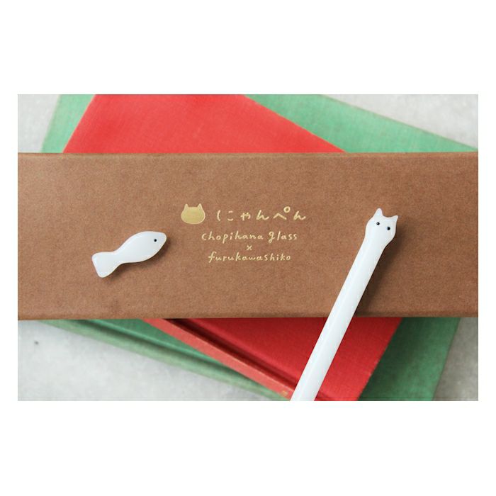 ｵﾝﾗｲﾝ限定 ｶﾞﾗｽﾍﾟﾝ にゃんﾍﾟﾝ