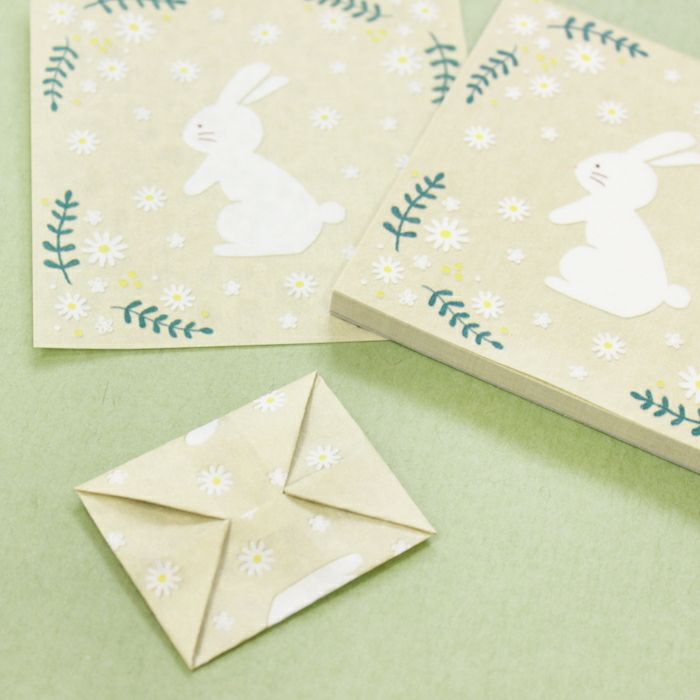 ｵﾝﾗｲﾝ限定 ORIGAMI memo うさぎ