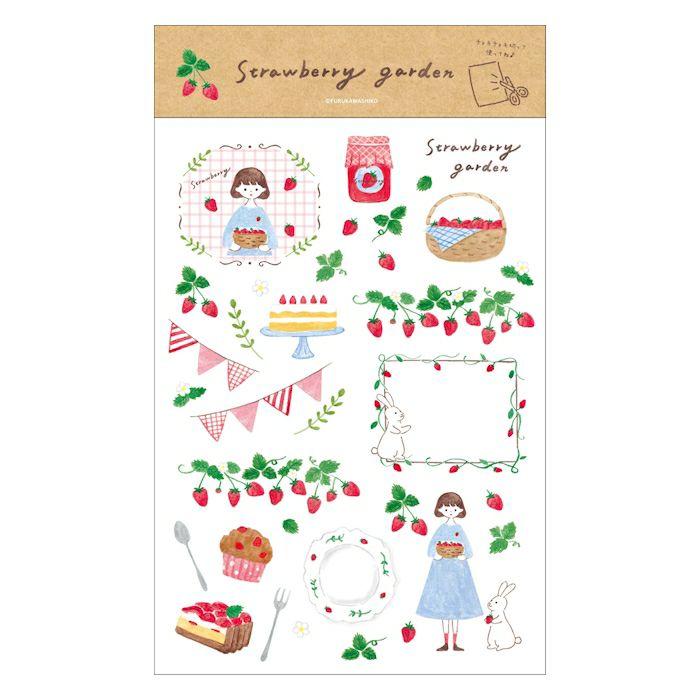 ｵﾝﾗｲﾝ限定 ｼｰﾙｼｰﾄ strawberry garden