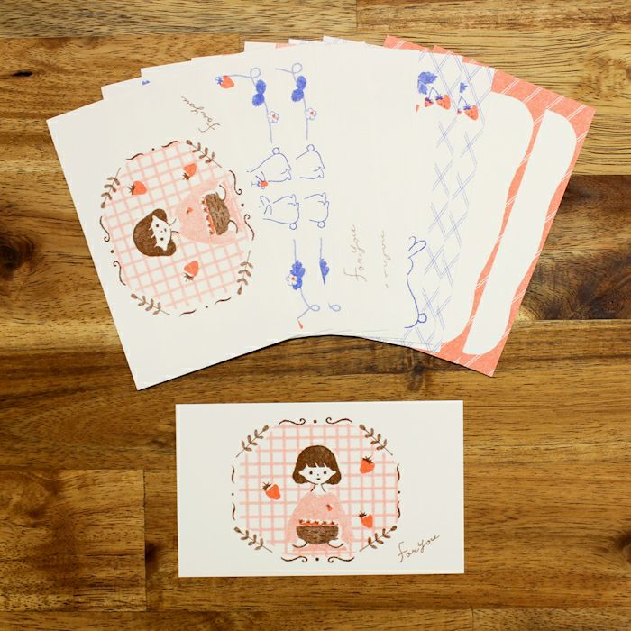 ｵﾝﾗｲﾝ限定 ﾐﾆｶｰﾄﾞ strawberry garden