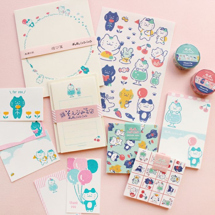 ｵﾝﾗｲﾝ限定 ｼｰﾙｼｰﾄ ぷくぷくﾆｬﾝﾆｬﾝ