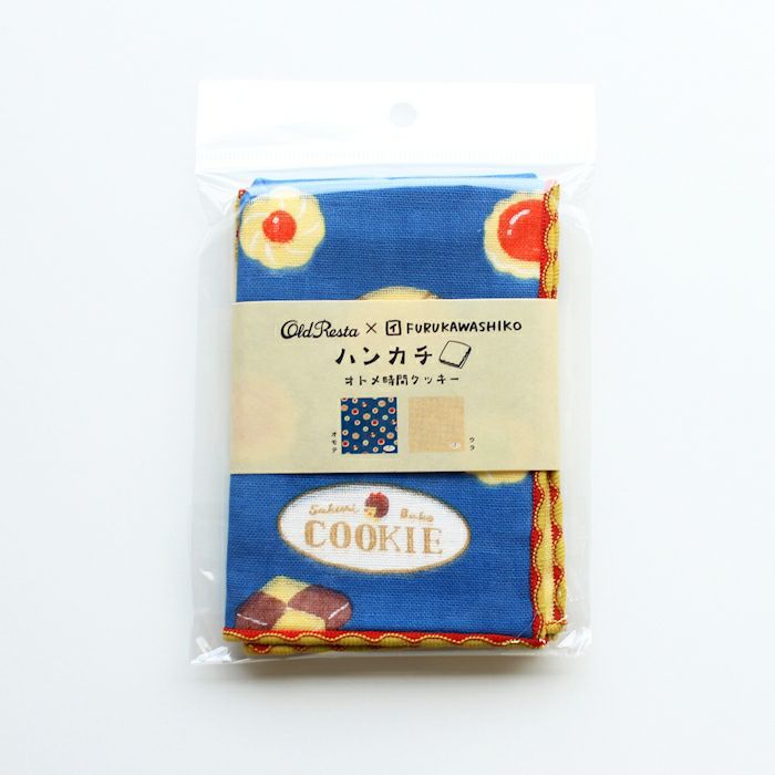 Old Resta×FURUKAWASHIKO ハンカチ オトメ時間クッキー