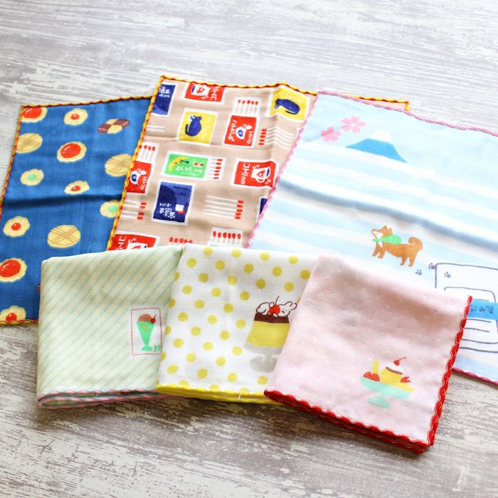 Old Resta×FURUKAWASHIKO ハンカチ オトメ時間クッキー