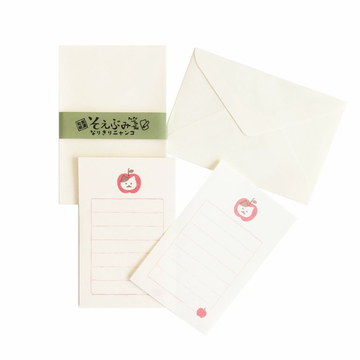 そえぶみ箋 なりきりﾆｬﾝｺ