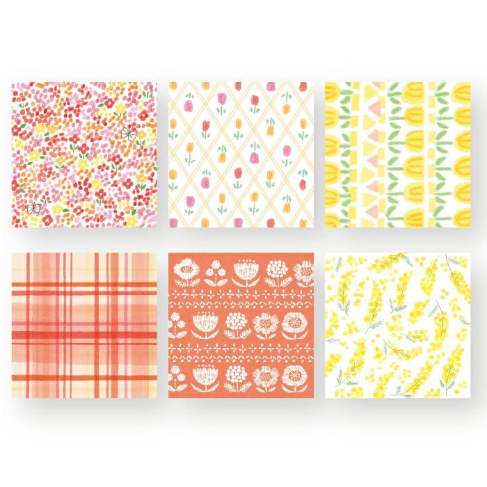 おりがみ小箱 warm color