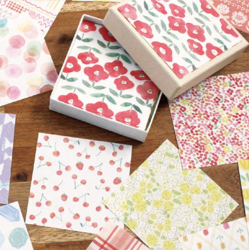 【小箱つき】古川紙工☆おりがみ小箱『SORA CAFE』おすそ分け36枚 おりがみ小箱 | 古川紙工公式オンラインショップ