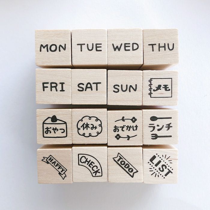 ｵﾝﾗｲﾝ限定 ﾌﾙｶﾜはんこ 16個ｾｯﾄ いろいろ文字