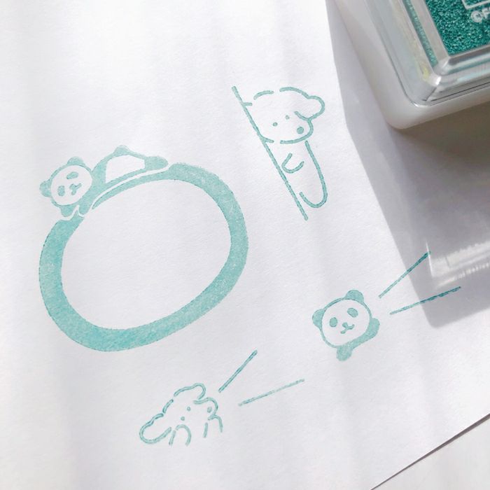 ｵﾝﾗｲﾝ限定 ﾌﾙｶﾜはんこ ｽﾀﾝﾌﾟﾊﾟｯﾄﾞ ｾﾗﾄﾞﾝ