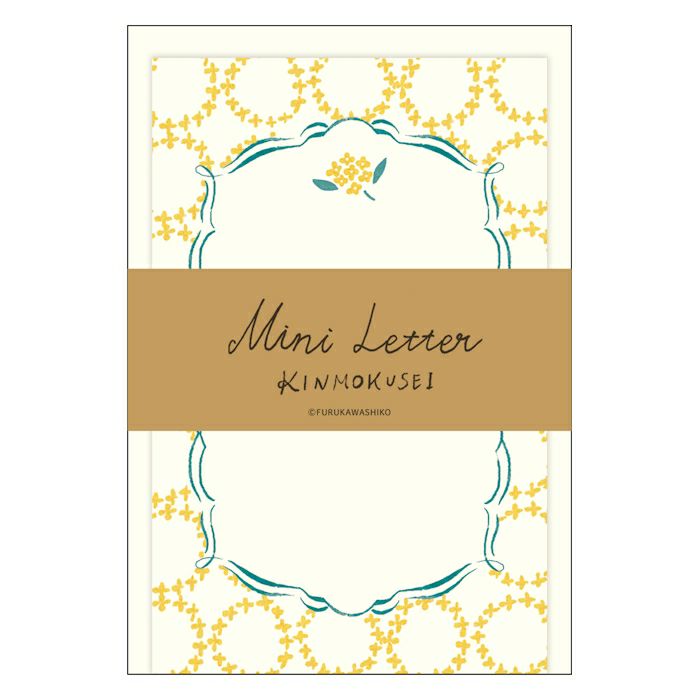 ｵﾝﾗｲﾝ限定 mifull tokimeki mini letter set KINMOKUSEI