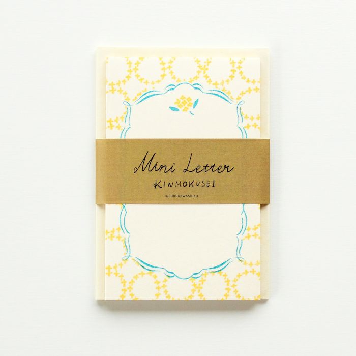 ｵﾝﾗｲﾝ限定 mifull tokimeki mini letter set KINMOKUSEI