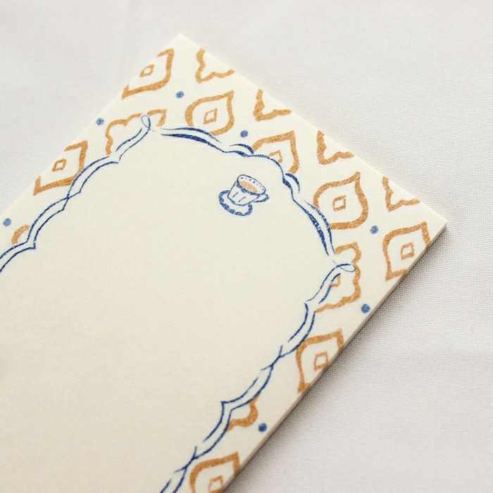 ｵﾝﾗｲﾝ限定 mifull tokimeki mini letter set White Tea