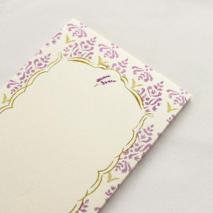 ｵﾝﾗｲﾝ限定 mifull tokimeki mini letter set Lavender