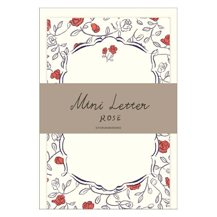 ｵﾝﾗｲﾝ限定 mifull tokimeki mini letter set ROSE