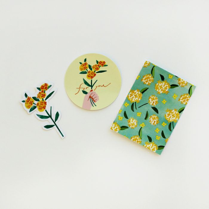 ｵﾝﾗｲﾝ限定 mifull tokimeki sticker KINMOKUSEI