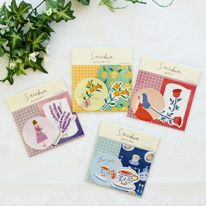 ｵﾝﾗｲﾝ限定 mifull tokimeki sticker ROSE