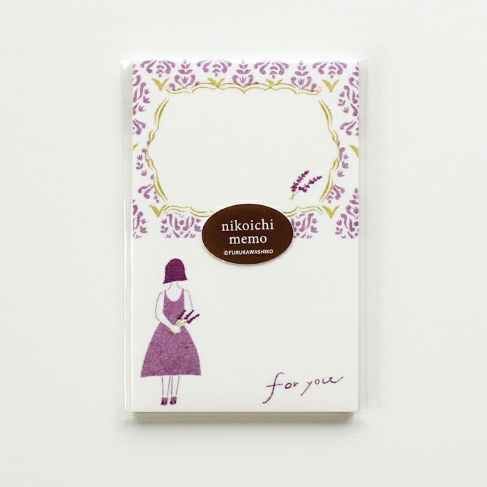 ｵﾝﾗｲﾝ限定 mifull tokimeki nikoichi memo Lavender