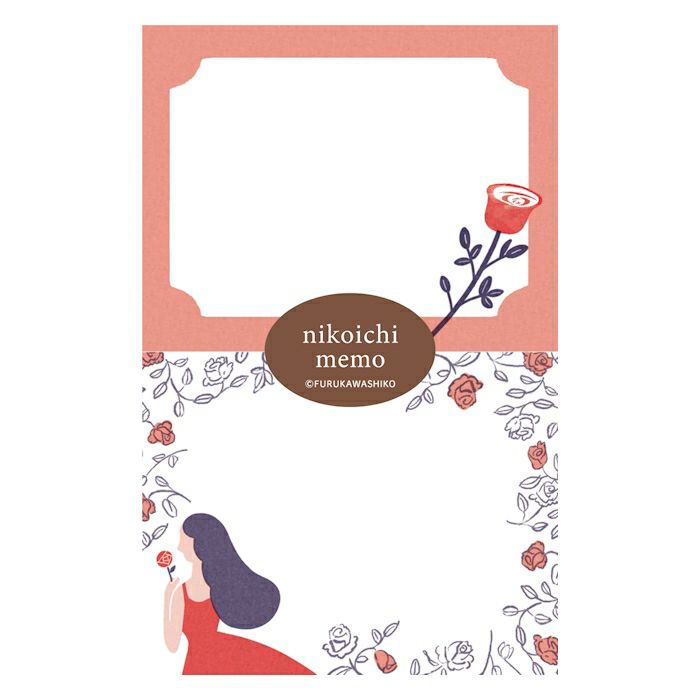 ｵﾝﾗｲﾝ限定 mifull tokimeki nikoichi memo ROSE