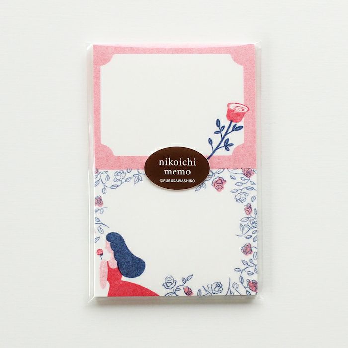 ｵﾝﾗｲﾝ限定 mifull tokimeki nikoichi memo ROSE